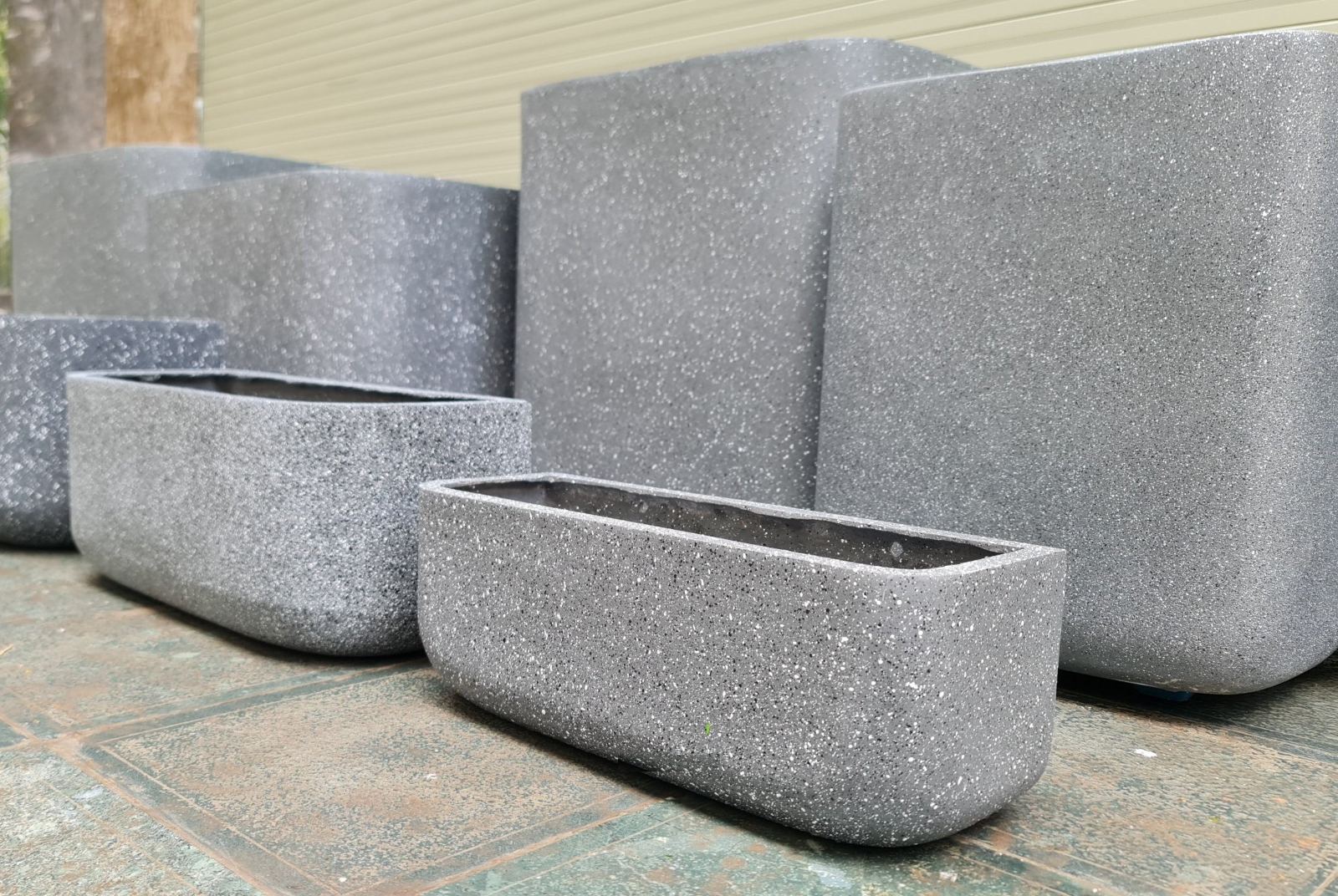 Chậu composit sợi thủy tinh