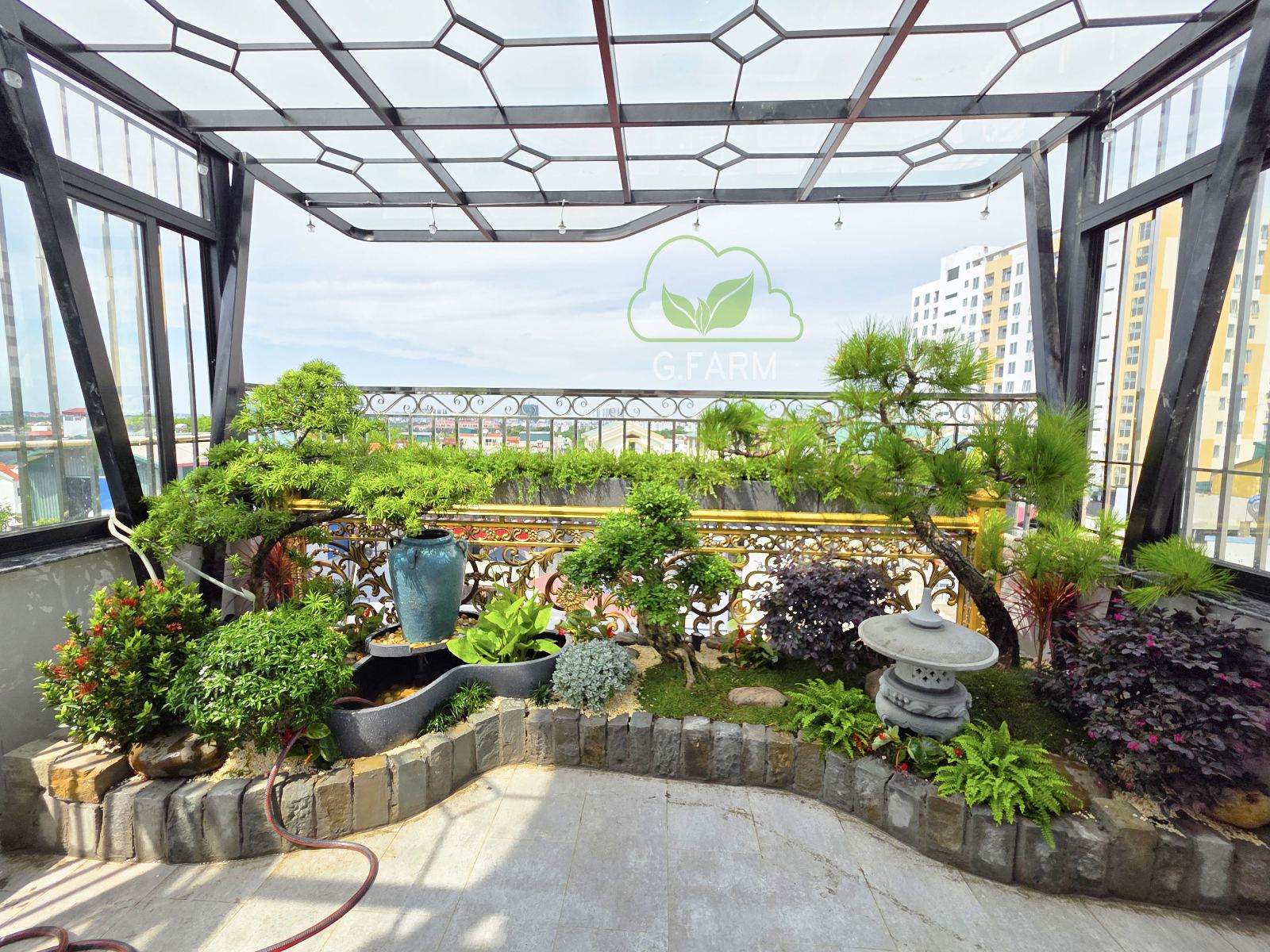 Sân vườn nhà phố
