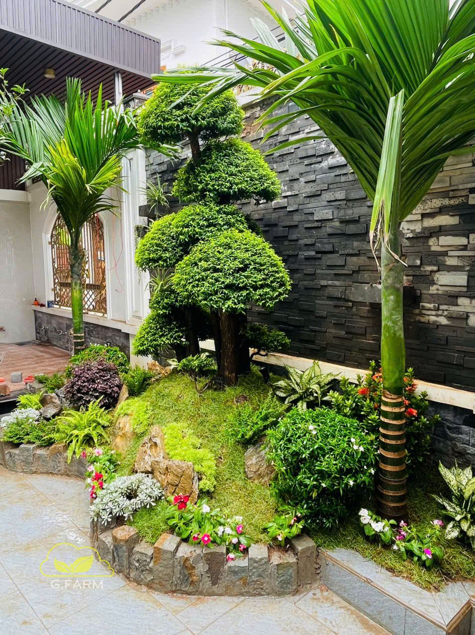 Vườn sân thượng đẹp