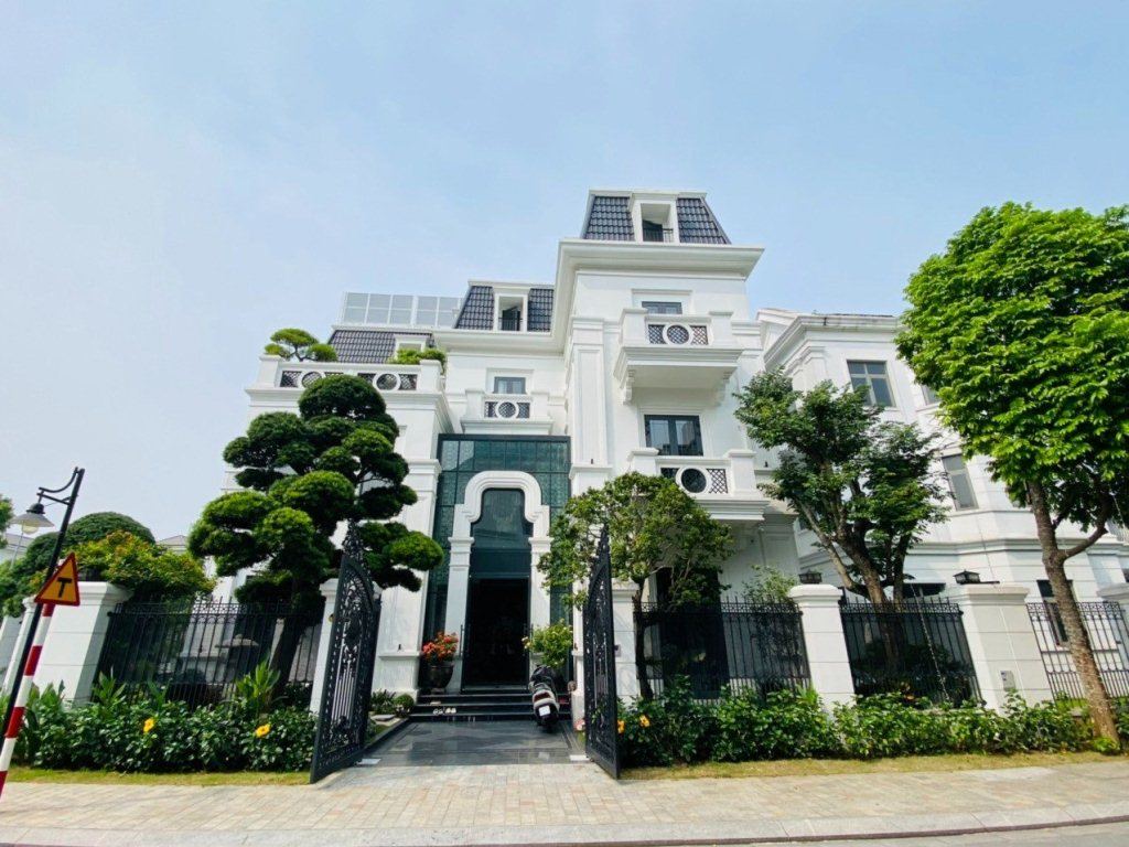 Vườn biệt thự đẹp Hà Nội