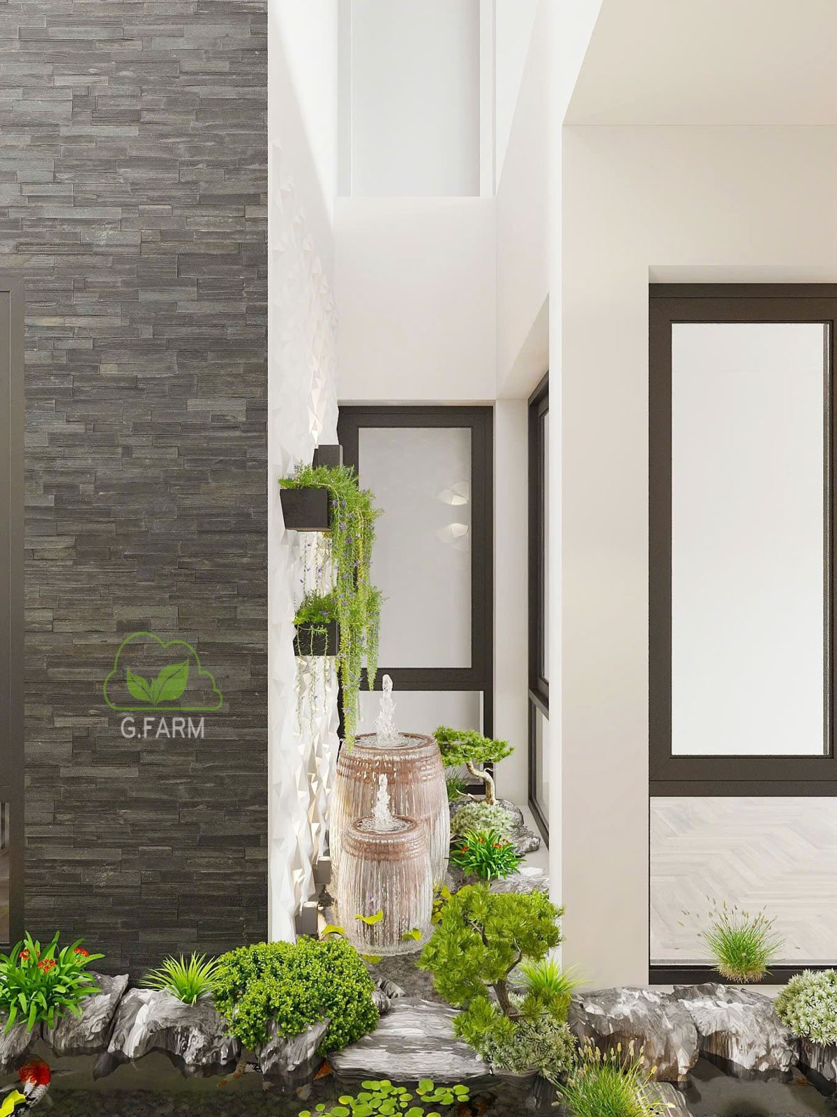 Tiểu cảnh giếng trời