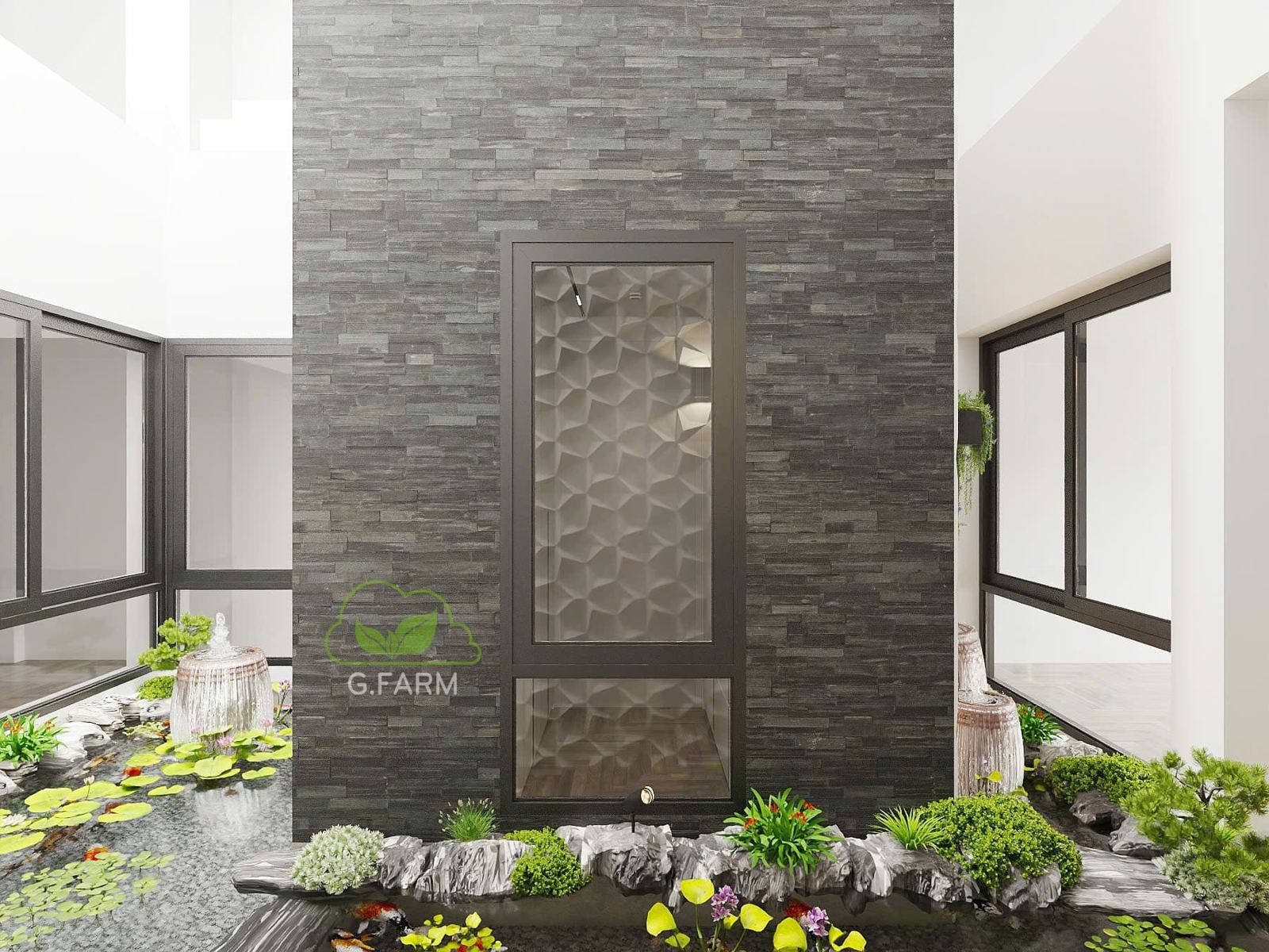 Tiểu cảnh giếng trời
