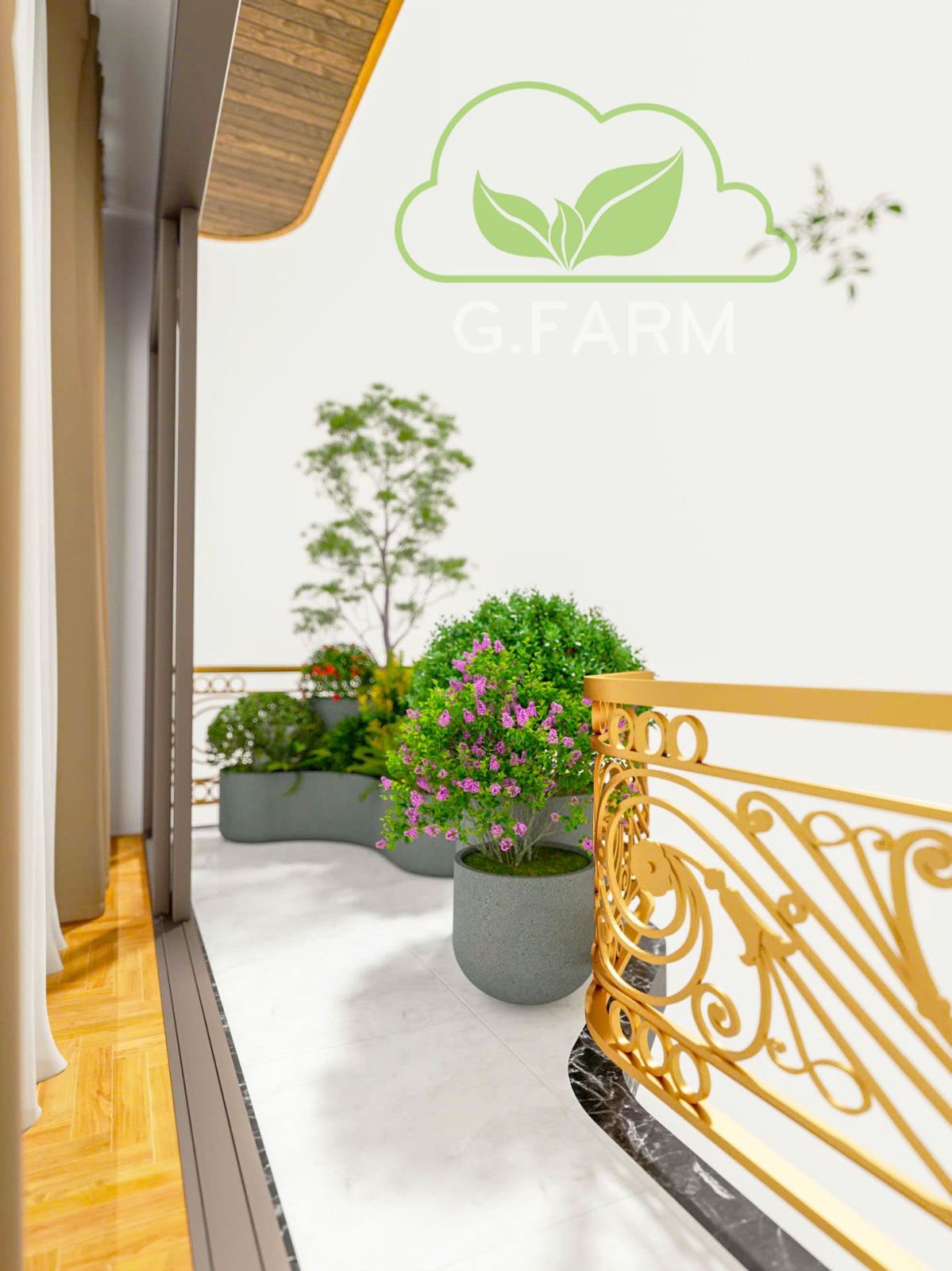 Thiết kế ban công đẹp
