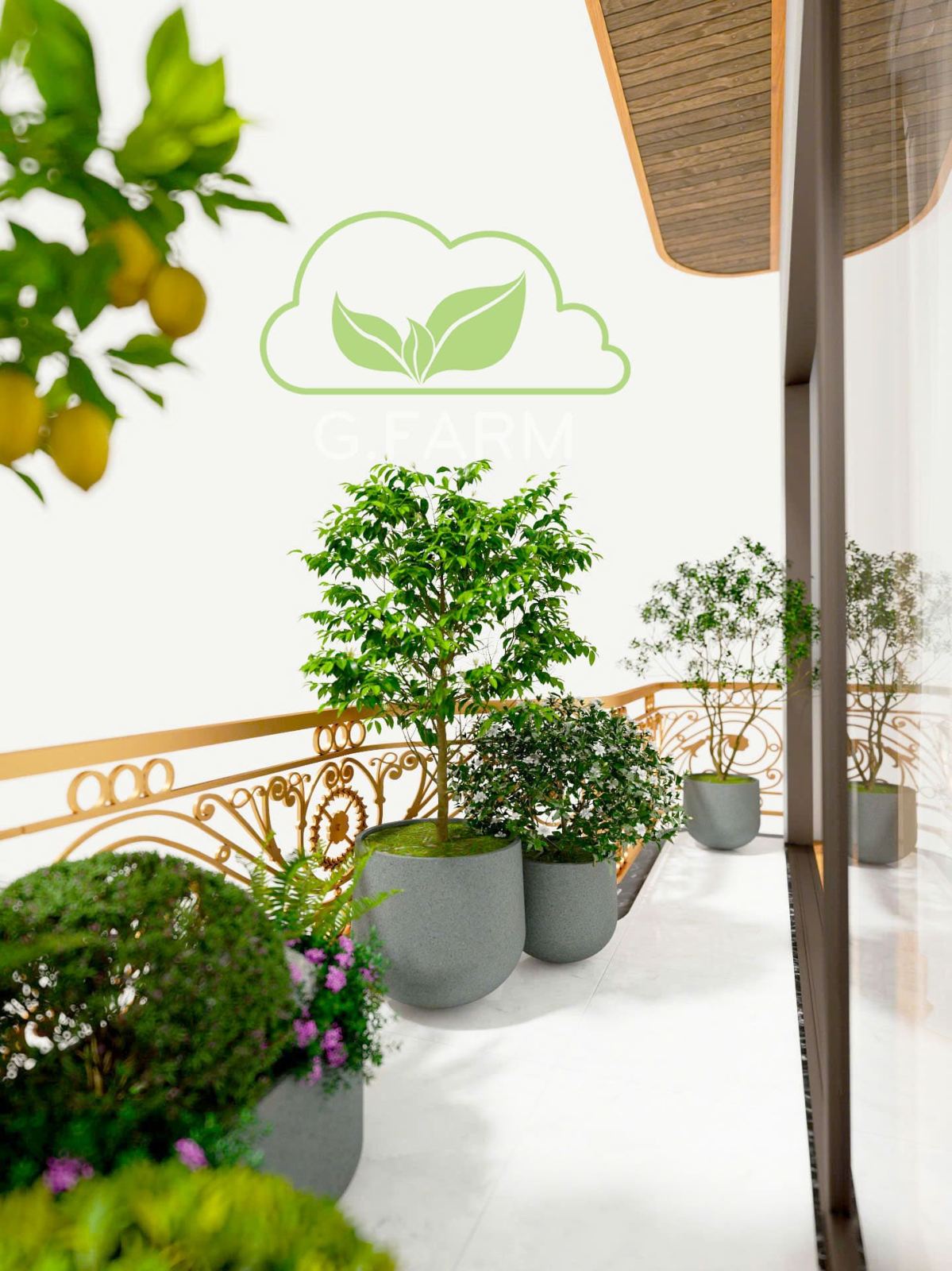 Thiết kế ban công đẹp