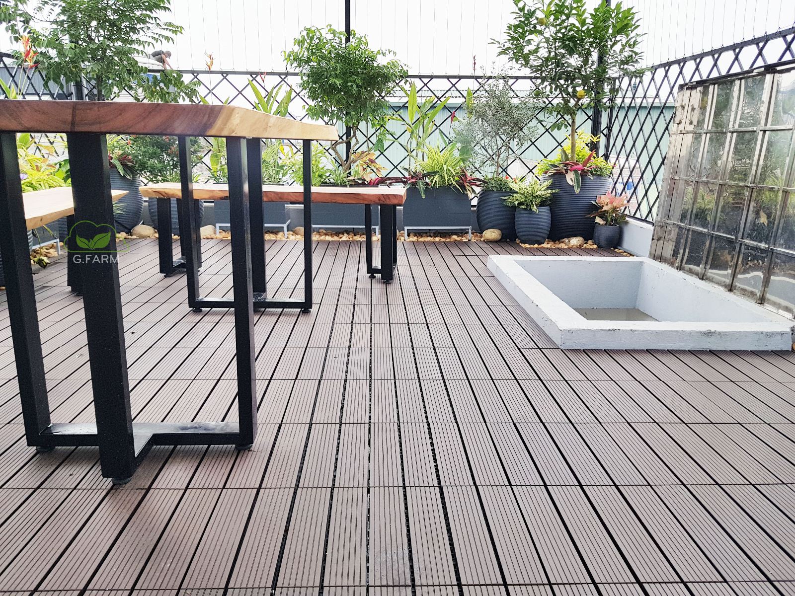 Sân thượng đẹp nhất Hà nội