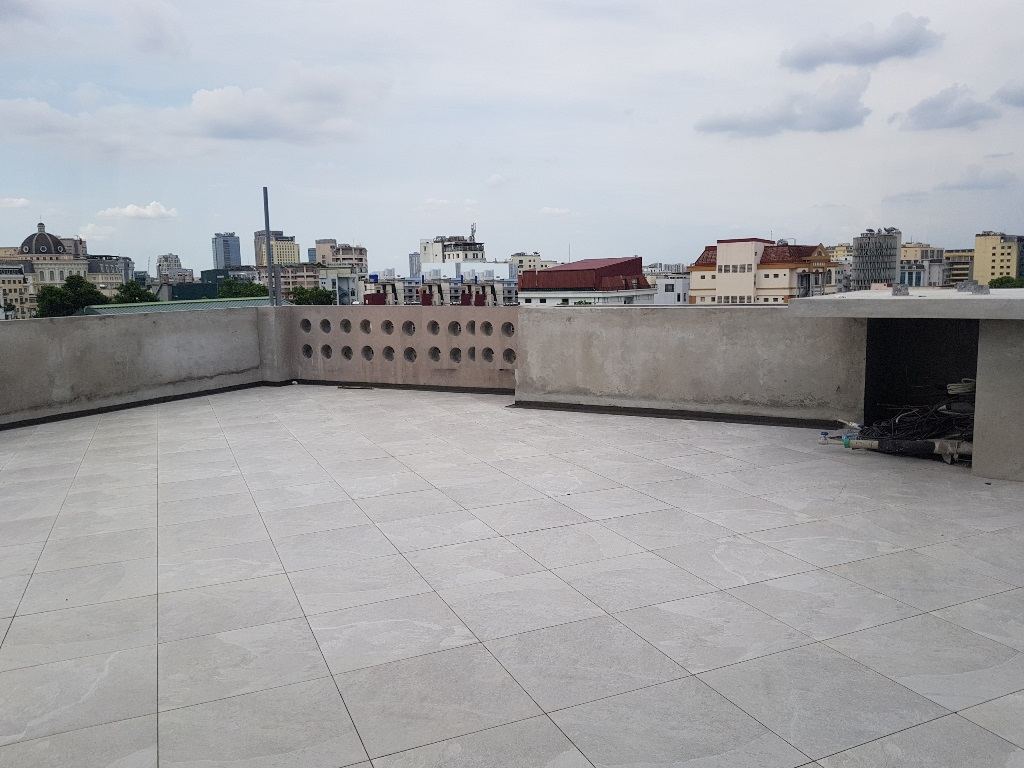 Thiết kế vườn sân thượng nhà phố Lê Ngọc Hân- Hà Nội