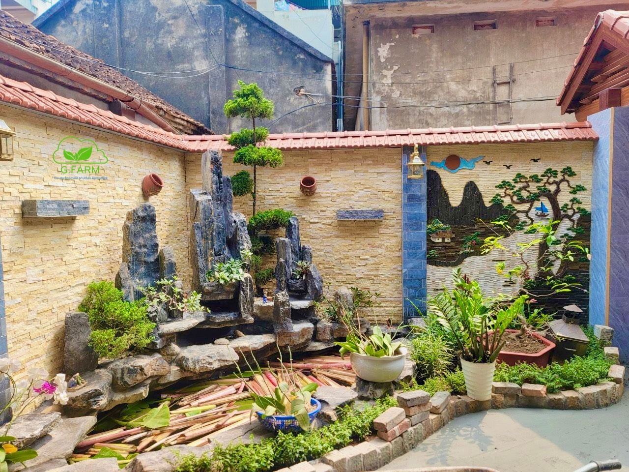 Thiết kế thi công tiểu cảnh non bộ
