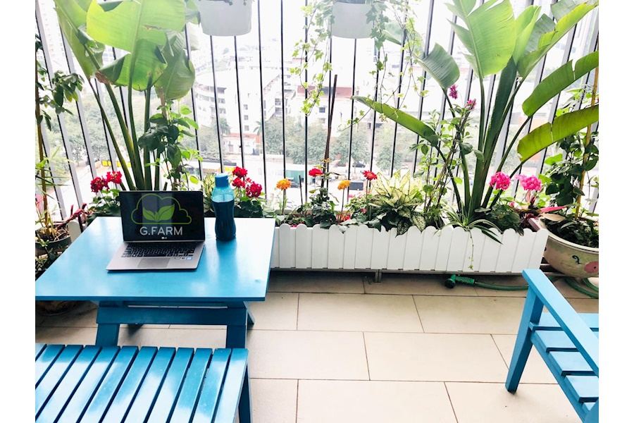 Thiết kế và Thi công dự án Ban công 10m2 - Chị Thủy