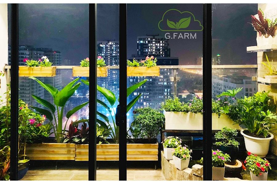 Mẫu thiết kế Ban công - Phong cách Nhà việt (Mã GF15)