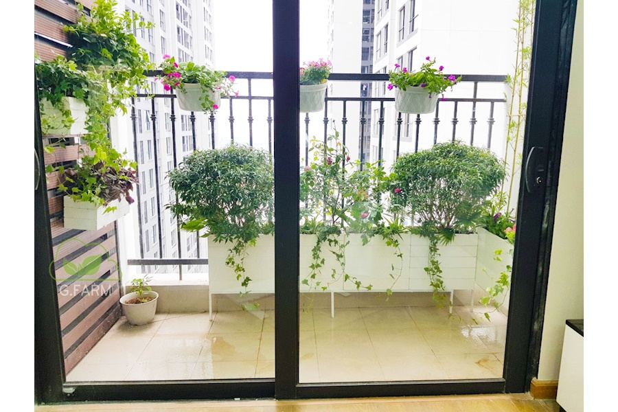 Mẫu thiết kế Ban công - Phong cách Phối hợp (Mã GF17)