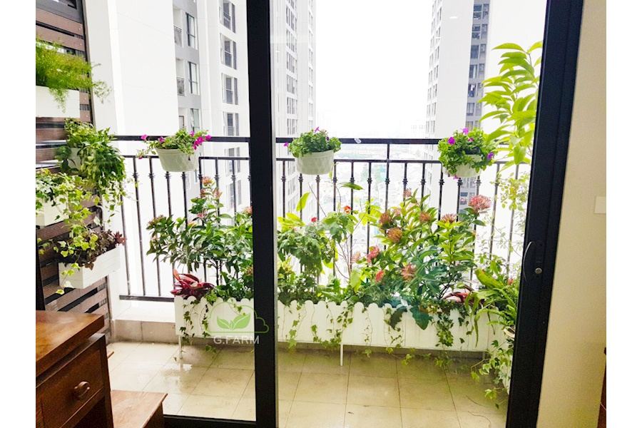 Mẫu thiết kế Ban công - Phong cách Phối hợp (Mã GF17)