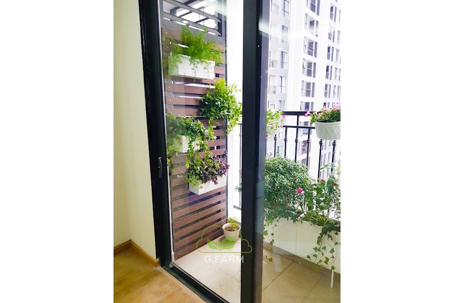 Mẫu thiết kế Ban công - Phong cách Phối hợp (Mã GF17)