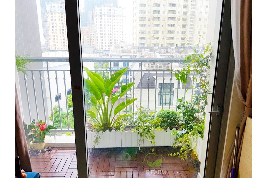 Mẫu thiết kế Ban công - Phong cách Châu Âu (Mã GF18)