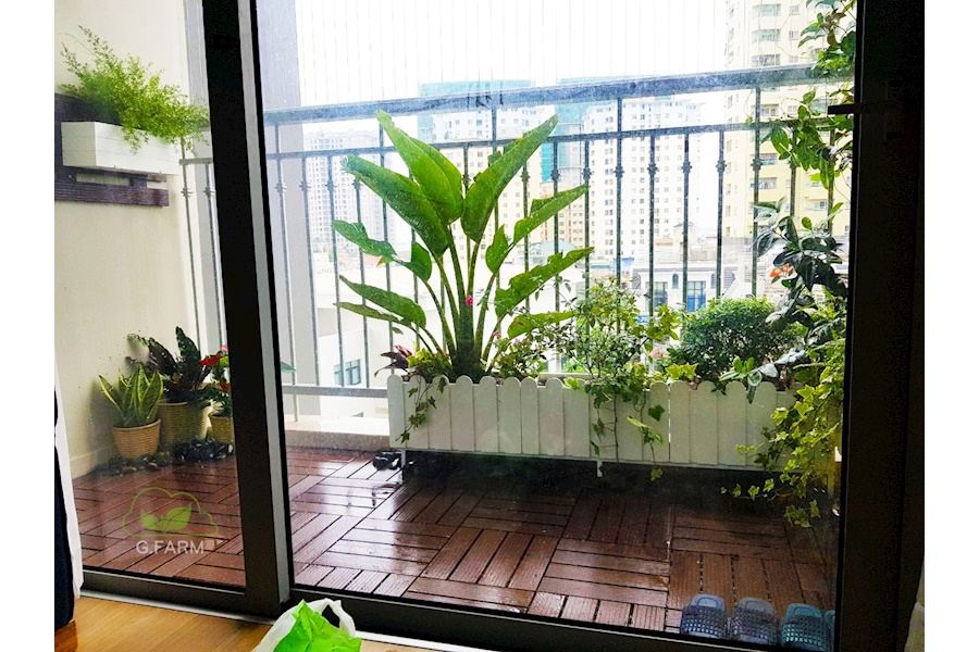 Mẫu thiết kế Ban công - Phong cách Châu Âu (Mã GF18)