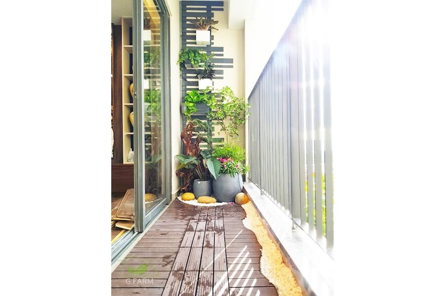 Mẫu thiết kế Ban công - Phong cách Châu Âu (Mã GF2)