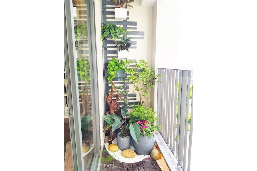 Mẫu thiết kế Ban công - Phong cách Châu Âu (Mã GF2)