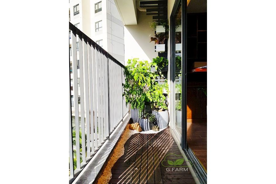 Mẫu thiết kế Ban công - Phong cách Châu Âu (Mã GF2)