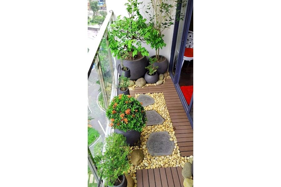 Mẫu thiết kế Ban công - Phong cách Phối hợp (Mã GF32)