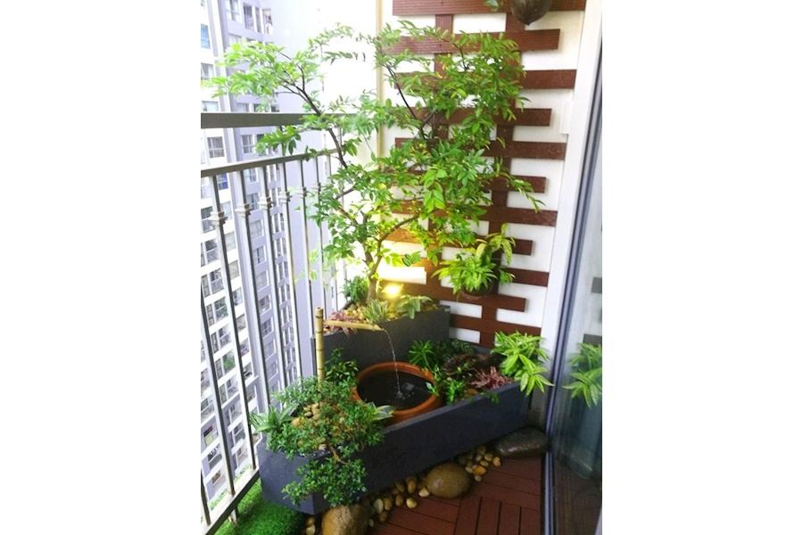 Mẫu thiết kế Ban công - Phong cách Nhật (Mã GF33)