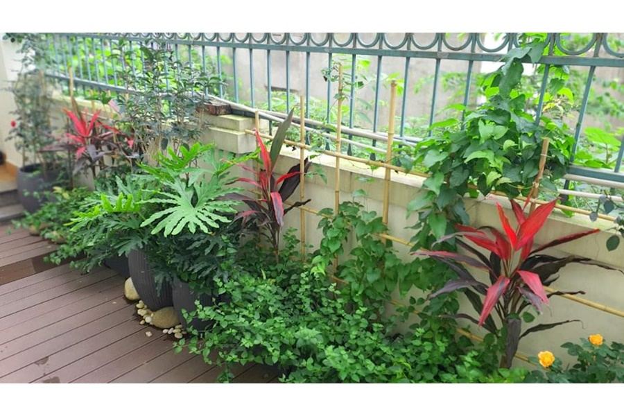 Mẫu thiết kế Ban công - Phong cách Nhật (Mã GF36)