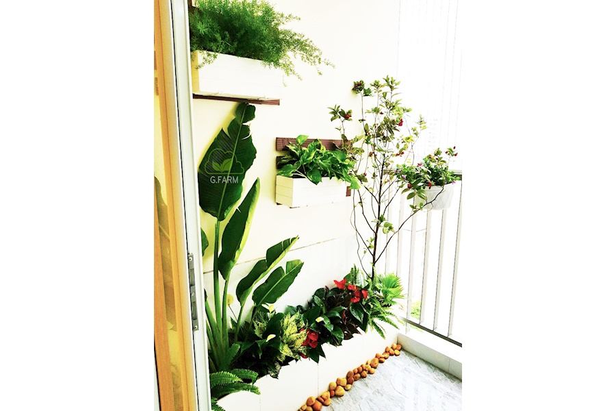 Mẫu thiết kế Ban công - Phong cách Phối hợp (Mã GF37)
