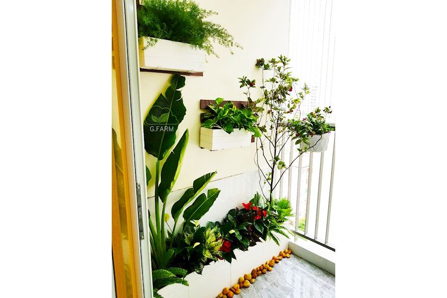 Mẫu thiết kế Ban công - Phong cách Phối hợp (Mã GF37)