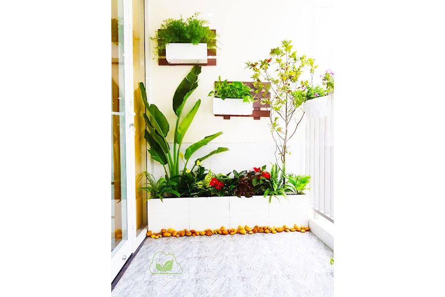 Mẫu thiết kế Ban công - Phong cách Phối hợp (Mã GF37)