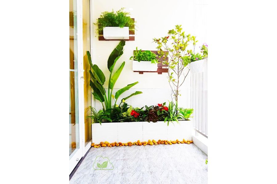 Mẫu thiết kế Ban công - Phong cách Phối hợp (Mã GF37)