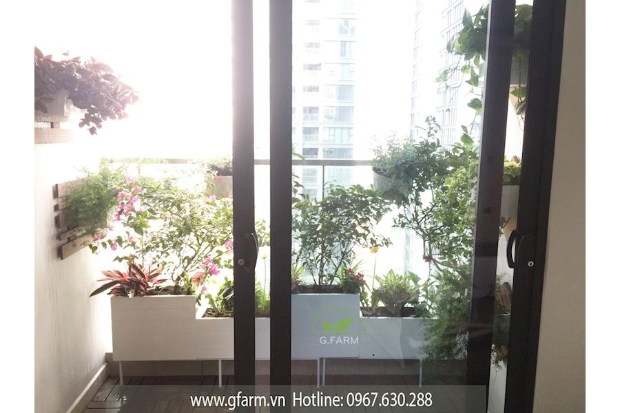 Mẫu thiết kế Ban công - Phong cách Phối hợp (Mã GF39)