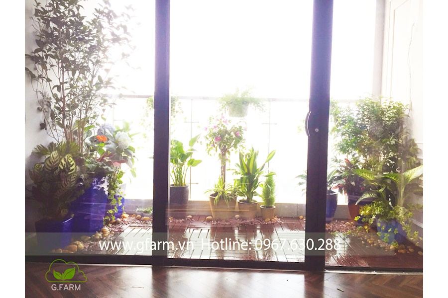 Mẫu thiết kế Ban công - Phong cách Châu Âu (Mã GF40)