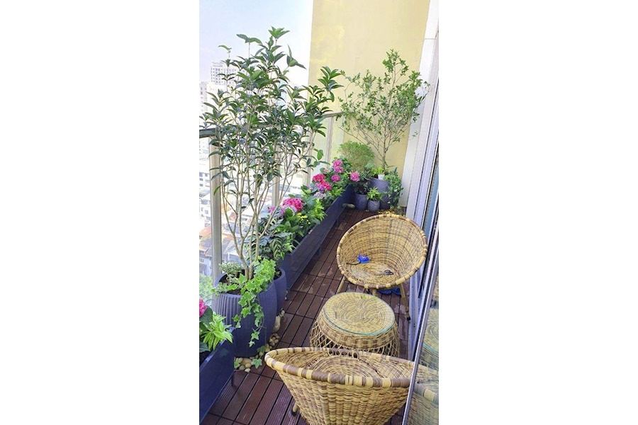 Mẫu thiết kế Ban công - Phong cách Phối hợp (Mã GF45)