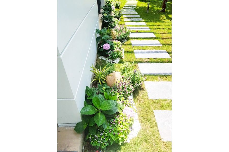 Mẫu thiết kế sân vườn Biệt thự - Phong cách Châu Âu (Mã GF48)