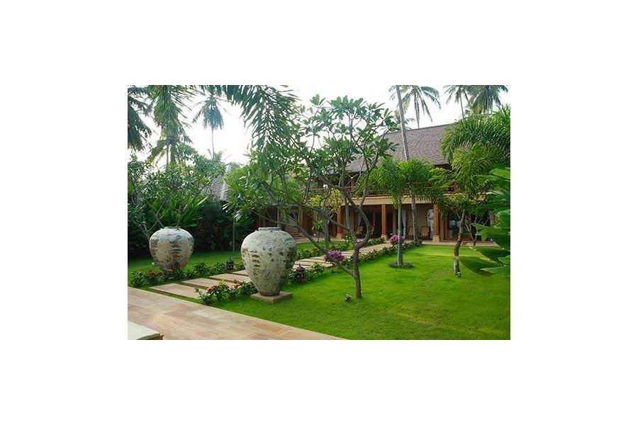 Mẫu thiết kế sân vườn Biệt thự - Phong cách Phối hợp (Mã GF51)