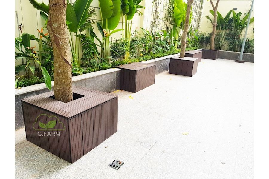 Mẫu thiết kế sân vườn Biệt thự - Phong cách Phối hợp (Mã GF52)