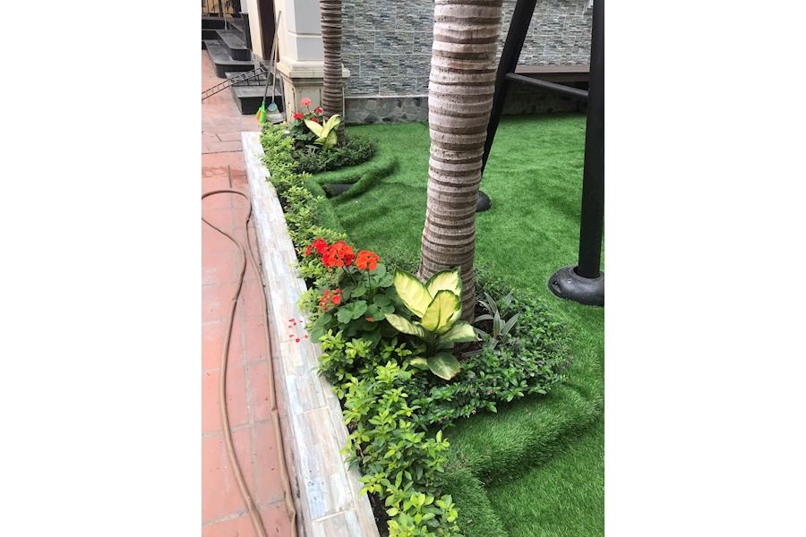 Mẫu thiết kế sân vườn Biệt thự - Phong cách Phối hợp (Mã GF54)