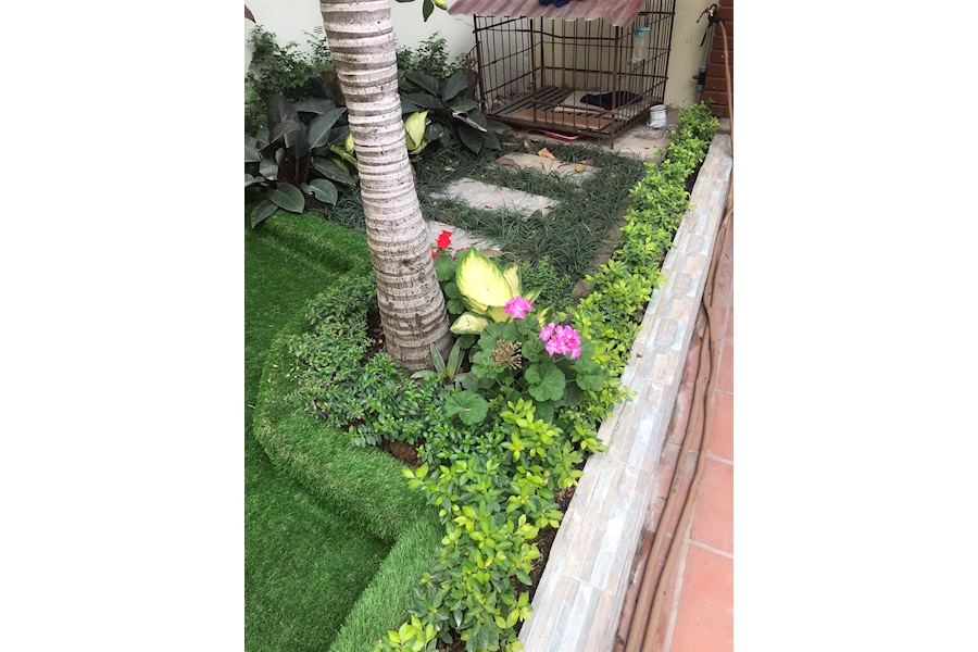 Mẫu thiết kế sân vườn Biệt thự - Phong cách Phối hợp (Mã GF54)