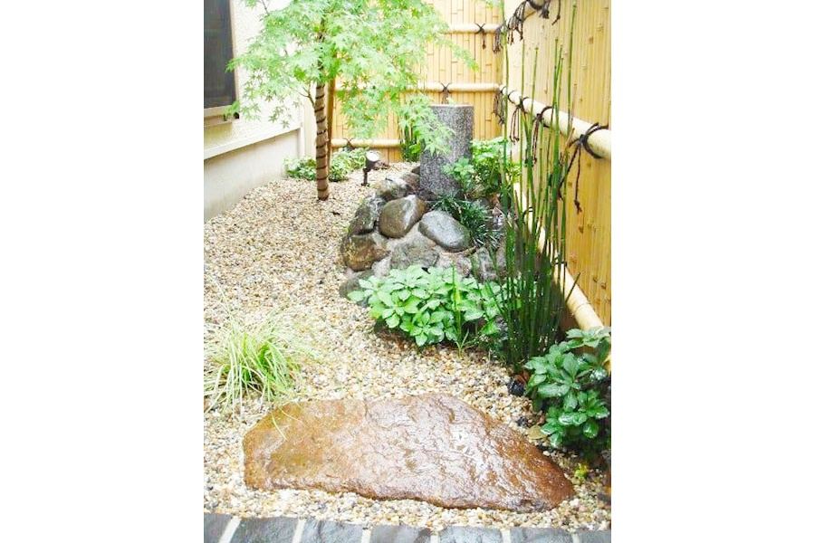 Mẫu thiết kế sân vườn Biệt thự - Phong cách Nhật (Mã GF55)