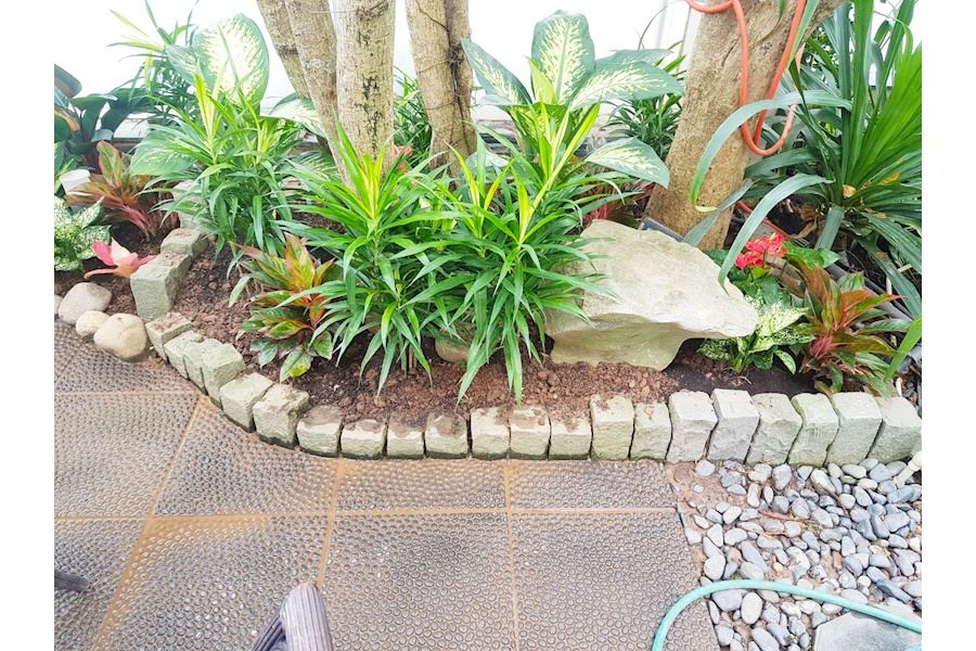 Mẫu thiết kế sân vườn Nhà phố - Phong cách Phối hợp (Mã GF58)