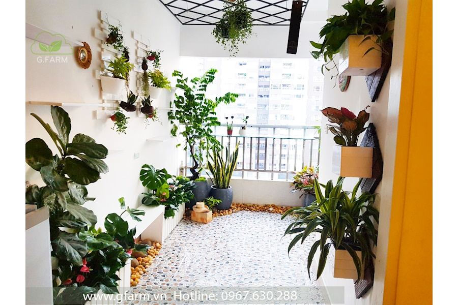 Mẫu thiết kế Ban công - Phong cách Châu Âu (Mã GF6)