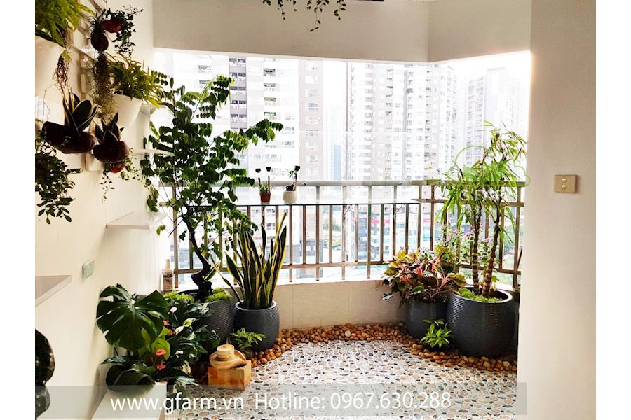 Mẫu thiết kế Ban công - Phong cách Châu Âu (Mã GF6)