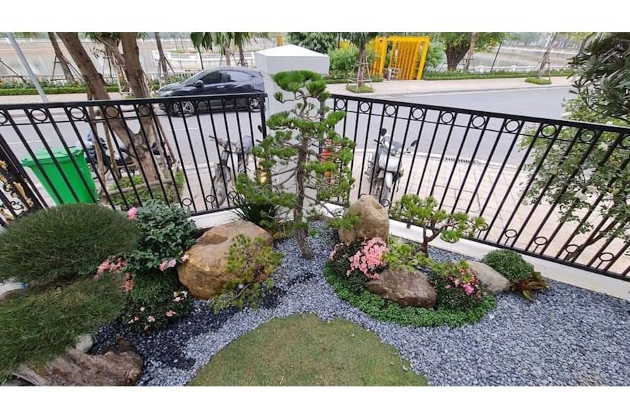 Mẫu thiết kế sân vườn Nhà phố - Phong cách Nhà việt (Mã GF60)