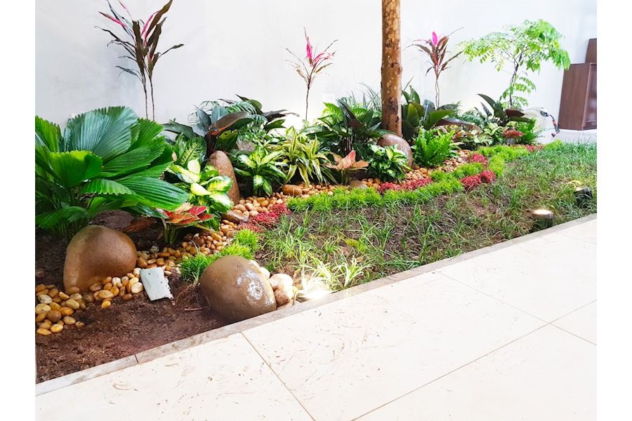 Mẫu thiết kế Tiểu cảnh - Phong cách Nhà việt (Mã GF65)