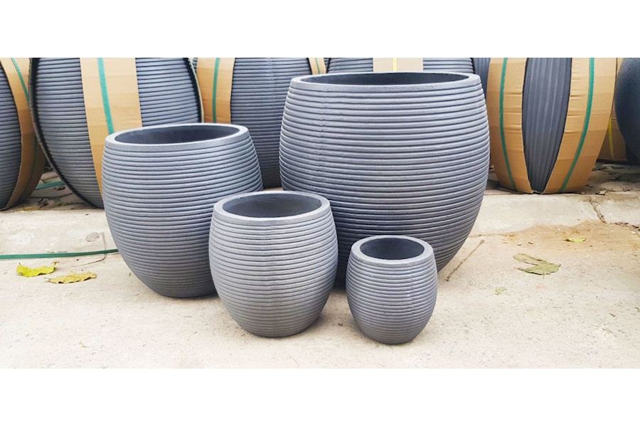 Sản phẩm Chậu trồng cây xi măng (Mã GF77)