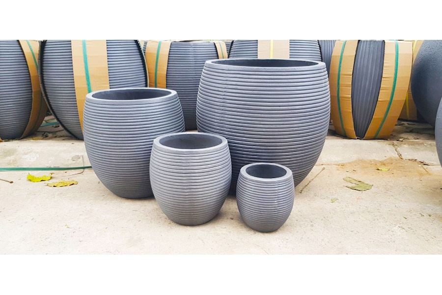 Sản phẩm Chậu trồng cây xi măng (Mã GF77)