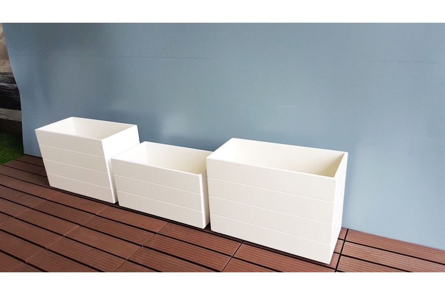 Sản phẩm Chậu trồng cây composite (Mã GF90)