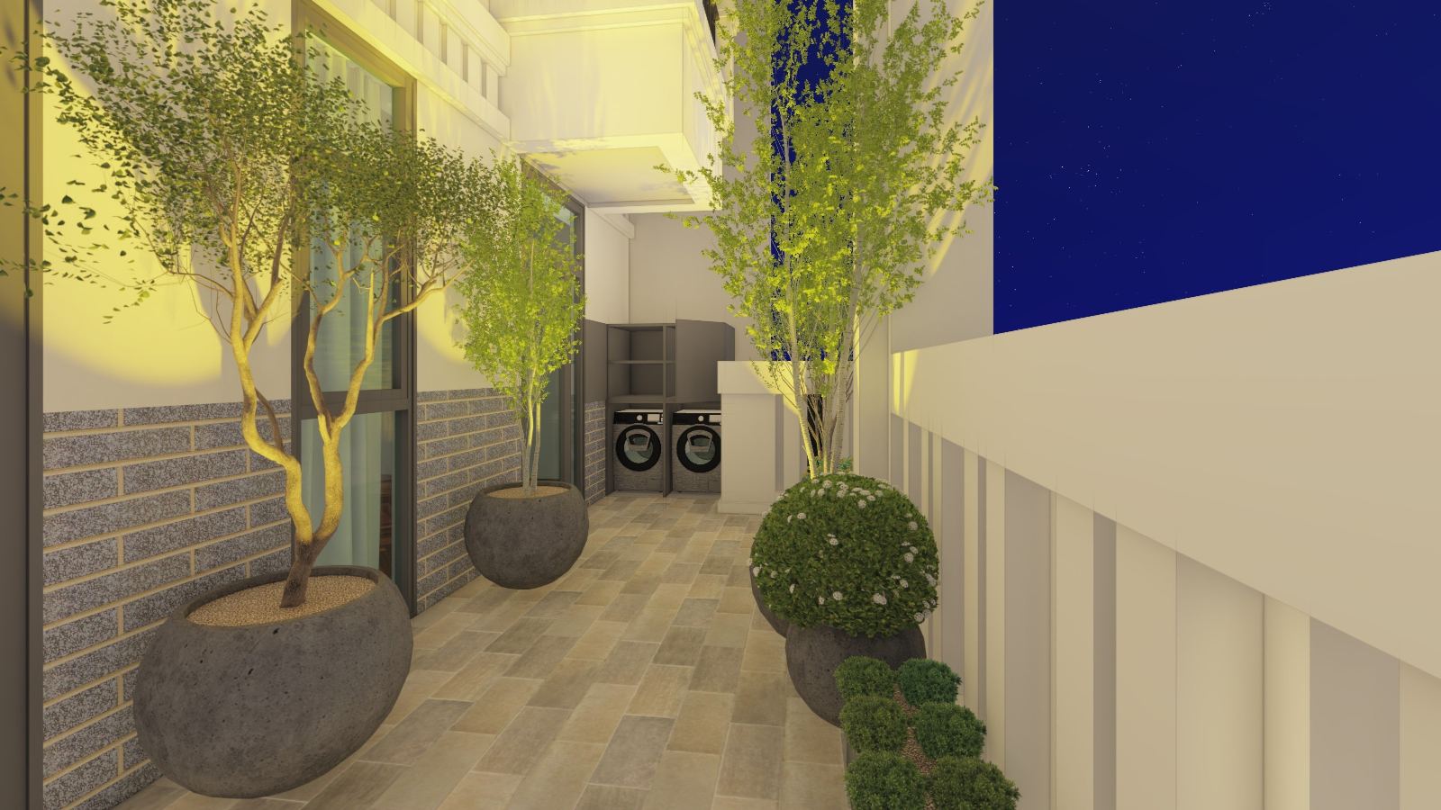 Vườn tiểu cảnh penthouse chị Phương Roman Plaza